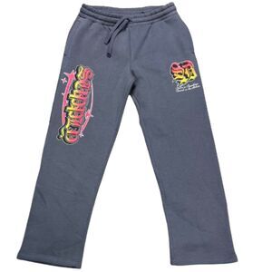 Supply & Demand NWT Men's Graphic Gray Streetwear Joggers Sweatpants Size S